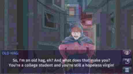 Extract of a dialogue with the witch - The Last Day of My Virgin Life - Hentai Visual Novels - Erogames