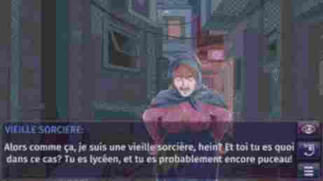 Extrait dialogue avec la sorcière - The Last Day of My Virgin Life - Hentai Visual Novels - Erogames