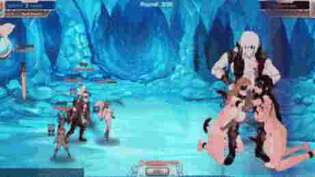 Gameplay combat d'un BOSS - Gods of Hentai - Free Hentai Games - Erogames