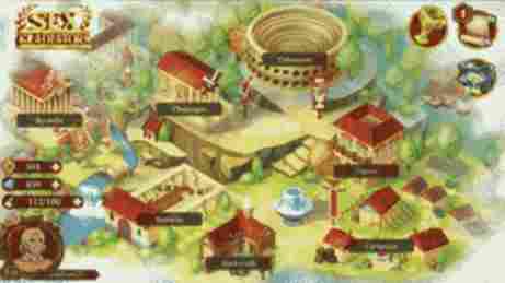 Mapa do universo de Sex Gladiators - Sex Gladiators - Free Hentai Games - Erogames