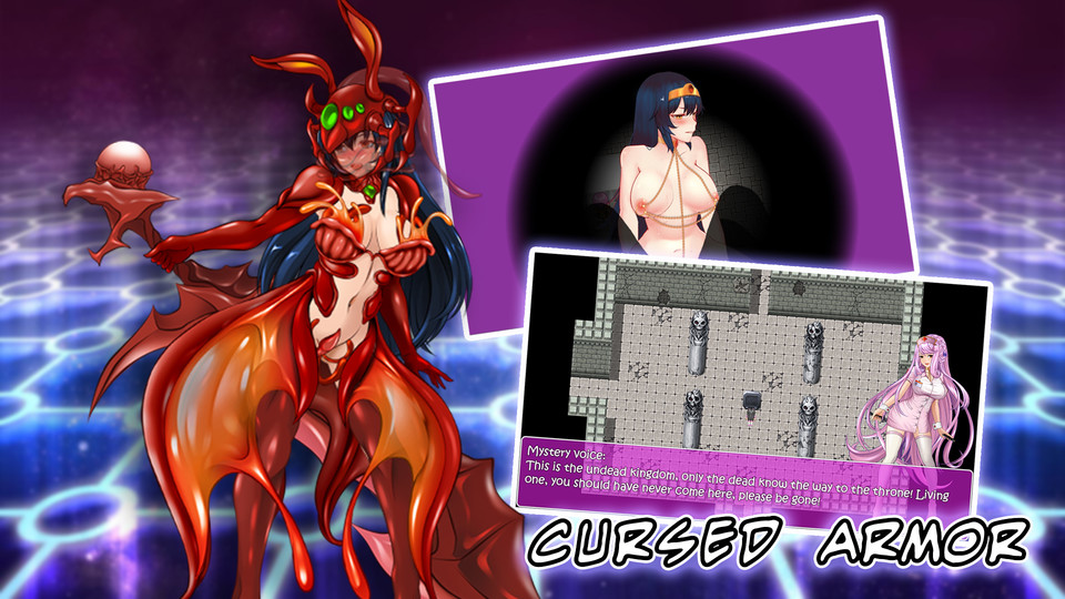 Armored Hentai Lesbians Cum - Cursed Armor - Hentai & Porn Games - Erogames