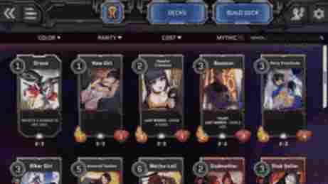 Mostre suas habilidades estratégicas ao selecionar cartas e construir seu baralho. - Neostesia 2200 - Free Hentai Games - Erogames