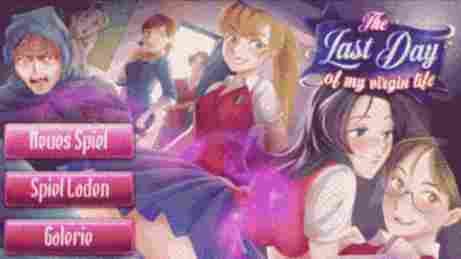 Hauptmenü von The Last Day - The Last Day of My Virgin Life - Hentai Visual Novels - Erogames