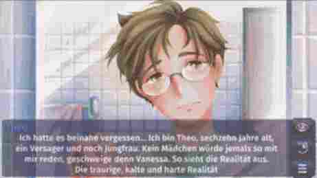 Die Vorstellung des Hauptcharakters - The Last Day of My Virgin Life - Hentai Visual Novels - Erogames