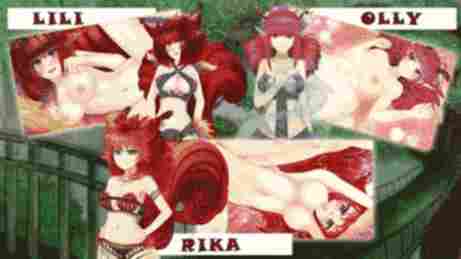 Rika、Lily和Olly会在探险旅程中伴你左右。 - Forest Fortress - Hentai Visual Novels - Erogames